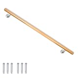 Buche Holz Handlauf Treppengeländer Geländer für Treppe Treppe Wandhandlauf...