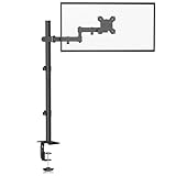 Bracwiser einzelnen Voll einstellbare Stehhöhe Monitorarm Standhalterung 800 mm...