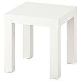 Ikea Lack Beistelltisch in weiß; (35x35cm)