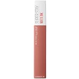 Maybelline New York Lippenstift, Super Stay Matte Ink Un-Nudes, Flüssig und...