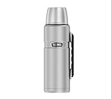 Thermos Stainless King Thermosflasche Silber 1,20l - Edelstahl, absolut dicht,...