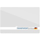 OFFICEPOINT Schreibtischunterlage transparent | 50x70 cm | große...