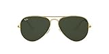 Ray-Ban Unisex Rb 3025 Sonnenbrille, Gold (Gestell: Gold Glas: Grau/Grün 001),...