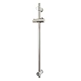 tecuro Duschstange 115 cm verchromt - Wandstange mit variablen Wandbefestigungen...