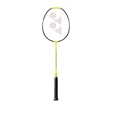YONEX Nanofare Badmintonschläger mit 1000 Spielen, 4U, 5G, Blitzgelb,...
