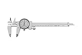 PAULIMOT Messschieber mit Uhr 0-150 mm, rostfrei INOX : 3...