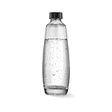 SodaStream Duo Stylish 1L Glaskaraffe für Duo Pink Maschine ONLY.Nachfüllbare...