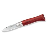 Opinel Austern Messer - Größe 9 - Stahl 12C27 Sandvik - rostfrei - Padouk...