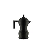 Alessi Pulcina MDL02/3 BB - Design-Espresso-Kaffeemaschine, aus Aluminiumguss...