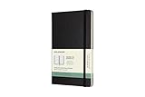 Moleskine - Horizontaler Wochenplaner/Tagesplaner, Terminkalender 18 Monate...