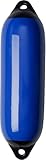 Seilflechter - Aufblasbarer Fender 120 x 450 mm in Blau, Langfender mit 2 Augen,...