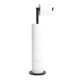 Toilettenpapierhalter Stehend FüR Klopapier Aufbewahrung, PräMie Edelstahl...