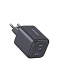 UGREEN 45W USB C Ladegerät 3-Port PPS Schnellladegerät 25W PD Netzteil GaN...