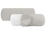 npluseins 2er Pack Baumwoll Kissenbezug - Jersey - viele Farben 1331.1812, ca....