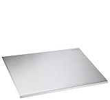 Zassenhaus Küchenarbeitsplatte Edelstahl 60 x 50cm, mit praktischer...