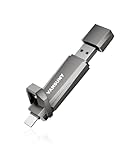 Vansuny USB-C Stick 256GB mit bis zu 1000 MB/s Externe SSD 256GB Dual USB-Stick...