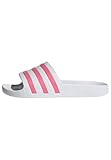 adidas Damen Adilette Aqua Slides, Cloud White / Rose Tone / Cloud White, 39 EU