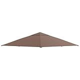 Outsunny Pavillondach für Gartenpavillon ca.3 x 3 m, wasserabweisend,...