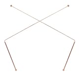 2 Stück Wünschelruten aus 99,9% reinem Kupfer, Wird für die Wassersuche,...