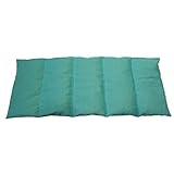 Franzis Nähstube 50x20cm Traubenkernkissen Türkis in 100% Baumwolle I...