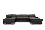 DOMO. collection Wohnlandschaft Star, Leder-Sofa in U-Form, Polstergarnitur,...