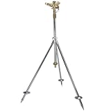 Preis-Zone Messing Sprinkler Rasensprenger Sprenger Impulsregner Set Stativ IG...