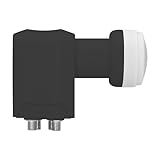 TechniSat Universal-Quattro-LNB - nur für Multischalter, mit LTE-Filter (40mm...