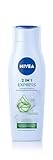 NIVEA 2in1 Express Shampoo & Spülung, intensive Haarpflege mit Aloe Vera und...