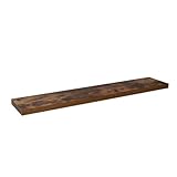 Velano - Bücherregal Wand - Wandregal 118x23.5 cm - Regal Wand - Schweberegal -...