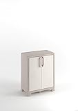 Keter Gulliver Kunststoffschrank niedrig, beige, 80 x 44 x 100 cm, inkl....