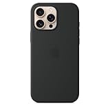 Apple iPhone 16 Pro Max Silikon Case mit MagSafe − Schwarz...