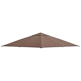 Outsunny Pavillondach für Gartenpavillon ca.3 x 3 m, wasserabweisend,...