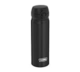 THERMOS ULTRALIGHT BOTTLE 0,50 l, charcoal black mat, Thermosflasche aus...