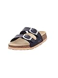 Superfit Jungen Fussbettpantoffel Pantoffeln, Blau 8000 25, 33 EU