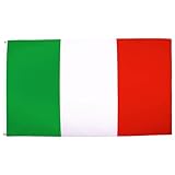 AZ FLAG - Flagge Italien - 90x60 cm - Italienische Fahne 100% Polyester mit...