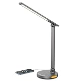 Lastar LED-Schreibtischlampe aus Metall für das Heimbüro, Tischlampe mit 7...