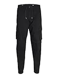 JACK & JONES Herren Cargohose JPSTKANE JJNOAH Cuffed -Relaxed Fit - S M L XL...
