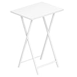 HOOBRO Beistelltisch, Klappbar Tablett Tisch, Sofatisch, TV Tray im...