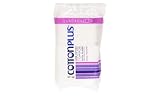 Cotton Plus Quadrotti Wattepads, 100% hydrophile Baumwolle, Doppeltextur, 50...