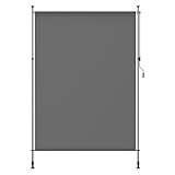 SONGMICS Senkrechtmarkise, höhenverstellbar, 200 x (220-300) cm, kein Bohren...