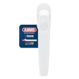 ABUS Fenstergriff FG50 - Fensterschloss mit verriegelbarem Druckknopf -...