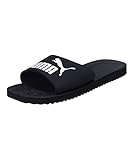 PUMA Unisex Adults' Fashion Shoes PURECAT Slide Sandal, PEACOAT-WHITE, 43