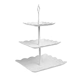 SZJYG Tortenständer, Kuchenständer, 3 Etagen Cupcake Dessert Ständer Teller...