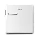 Comfee' RCD50WH2RT(E) Kleiner Kühlschrank, 47 Liter, Retro-Design,...