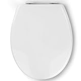 Pipishell Toilettendeckel, WC Sitz mit Absenkautomatik, Quick-Release Funktion...