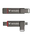 Verbatim Dual QuickStick, 1 TB, externe 3.2 Gen 1 USB-C/USB-A SSD, High-Speed...