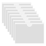 HLIWS Selbstklebetasche,8 Stück Horizontaler A5 Transparent...