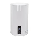 120 Liter Elektro Warmwasserspeicher, Elektrospeicher Horizontal LED-Bildschirm...