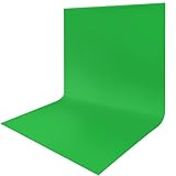 JEBUTU Greenscreen, 3x6M (9,8x19,6FT) Foto Hintergrund, Großer Faltbare...