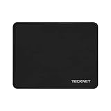 TECKNET Mauspad, 28 x 21 cm Gaming Mousepad mit Wasserdicht und Rutschfester...